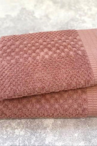 Полотенце махровое "KING" капучино