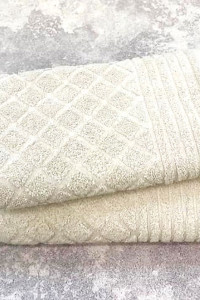 Полотенце махровое "MIRAGE" кремовый
