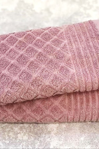 Полотенце махровое "MIRAGE" пыльная роза