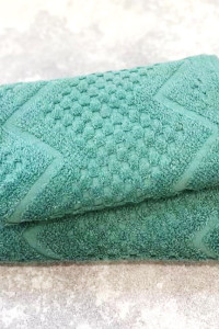 Полотенце махровое "MONBLAN" зеленый