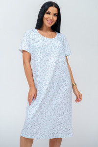 Сорочка женская "Ульяна" кулирка (последний размер) веточки 62