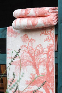 Полотенце бамбуковое "Pagoda" персиковый (последний размер) 70х140