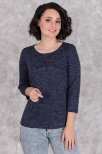 Джемпер женский 0277-77 сандра (последний размер) королевский синий 52,56