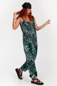Комбинезон женский К-383 "Ялта" кулирка (р-ры: 48-56) зелень