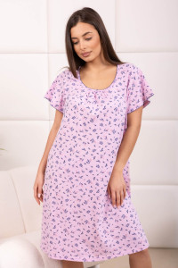 Сорочка женская 2205/1 кулирка (р-ры: 48-62) синий-розовый