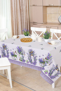 Скатерть из рогожки "Мерси"