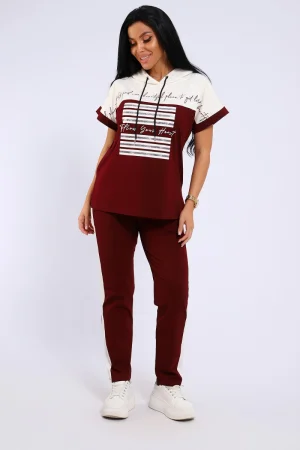 Костюм двойка женский №65078 кулирка (последний размер) бордовый 58,62