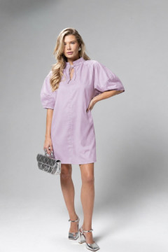 Платье женское "Этно Р" сатин (р-ры: XS-XXL) розовый