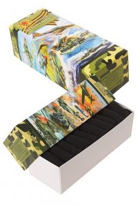 Носки мужские "Армейские" в подарочной коробке - 10 пар