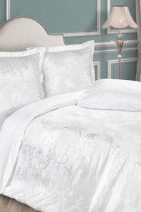 Постельное белье жаккард "Орнелла" в подарочном чемодане