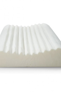 Ортопедическая подушка "Memory foam" массажная - трикотаж-сетка