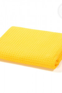 Полотенце банное вафельное желтый