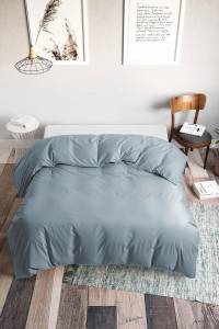 Пододеяльник классический поплин "Аквамарин" 620