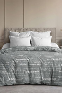 Пододеяльник классический бязь "Письма" 7420-1