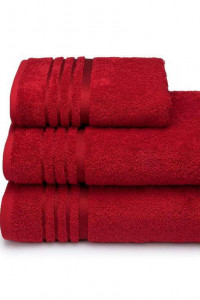 Полотенце махровое "Storia" красный