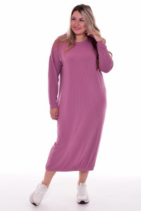 Платье женское Ф1072а лапша (р-ры: 44-60) розовый