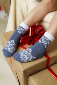 Носки детские плюшевые "Жар-птица" - упаковка 3 пары