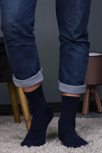 Носки мужские "Будни" - упаковка 10 пар синий