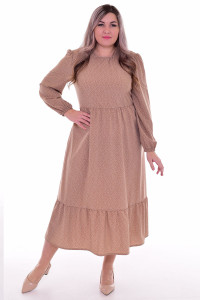Платье женское Ф1069н ниагара (р-ры: 42-56) мокко