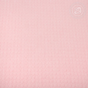 Одеяло-покрывало стеганое хлопок "Соты" розовый