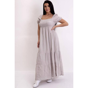 Платье женское "Соната А" хлопок (р-ры: 44-50) серый