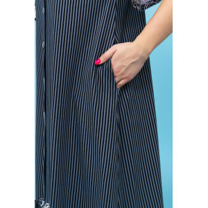 Платье женское 868 кулирка (р-ры: 44-58) серый