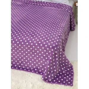 Покрывало-плед велсофт "Горох" Покрывало-плед велсофт "Горох"