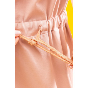 Платье женское "Позитив" (со шнурком) 1814 хлопок с лайкрой (р-ры: 46-56) розовый