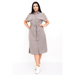 Платье женское "Лагуна С" tencel (р-ры: 44-52) серый