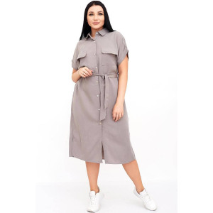 Платье женское "Лагуна С" tencel (р-ры: 44-52) серый