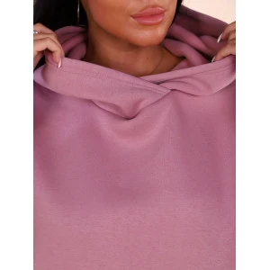 Худи женское oversize 449 "HeiZe" футер 3-х нитка с начесом (р-ры: 46-56) пудра Худи женское oversize 449 "HeiZe" футер 3-х нитка с начесом (р-ры: 46-56) пудра