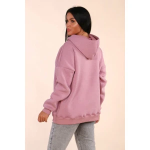 Худи женское oversize 449 "HeiZe" футер 3-х нитка с начесом (р-ры: 46-56) пудра Худи женское oversize 449 "HeiZe" футер 3-х нитка с начесом (р-ры: 46-56) пудра