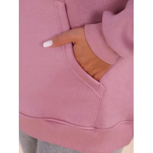 Худи женское oversize 449 "HeiZe" футер 3-х нитка с начесом (р-ры: 46-56) пудра Худи женское oversize 449 "HeiZe" футер 3-х нитка с начесом (р-ры: 46-56) пудра