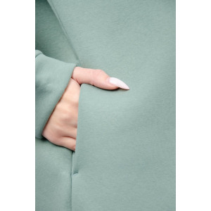 Платье женское "Винтер" футер 3-х нитка с начесом (р-ры: 42-52) полынь
