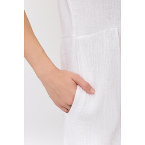 Платье женское "Бриз Б" муслин (р-ры: 44-54) белый