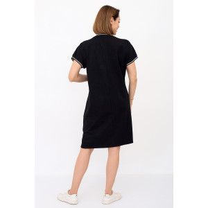 Платье женское "Болеро Ч" фулайкра (р-ры: 52-58) черный