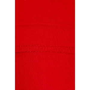 Юбка женская Ю02 футер с лайкрой (р-ры: 44-54) красный
