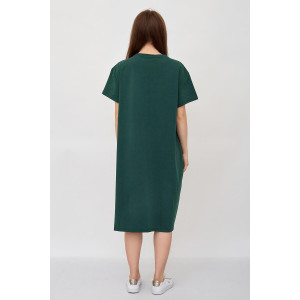 Платье женское "История З" фулайкра (последний размер) зеленый 52-54