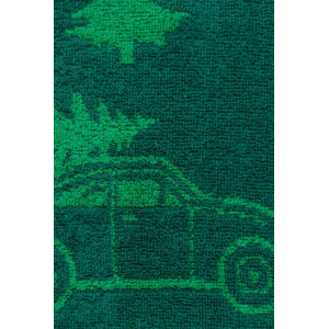 Полотенце махровое "Forest spruse" зеленый
