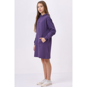 Платье детское ВК-WTG02910/1 футер (р-ры: 140-164) фиолетовый