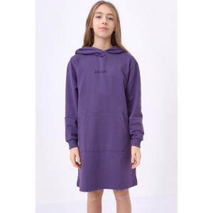 Платье детское ВК-WTG02910/1 футер (р-ры: 140-164) фиолетовый