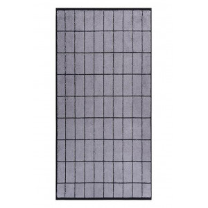 Полотенце махровое "Gray tiles" серый