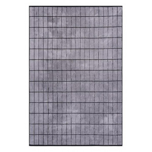 Полотенце махровое "Gray tiles" серый