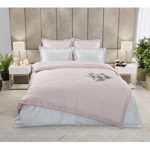 Постельное белье "Legends" сатин гладкокрашеный "Жемчужная роса" в подарочной коробке Постельное белье "Legends" сатин гладкокрашеный "Жемчужная роса" в подарочной коробке
