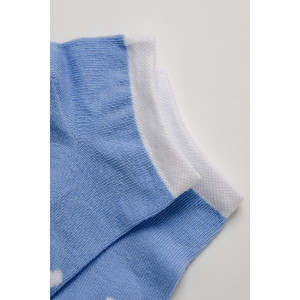 Носки детские стандарт "Сноу" - упаковка 3 пары голубой