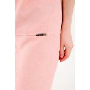 Платье женское ODIS-П418Р плательная ткань (р-ры: 44-54) розовый