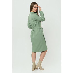 Платье женское ODIS-П426СА плательная ткань (р-ры: 46-54) салатовый