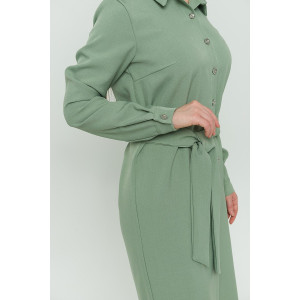 Платье женское ODIS-П426СА плательная ткань (р-ры: 46-54) салатовый