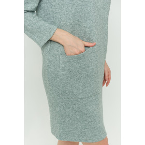 Платье женское ODIS-П429З трикотаж (р-ры: 46-54) зеленый
