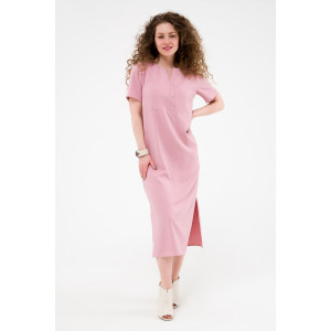 Платье женское ODIS-П436Р плательная ткань (р-ры: 46-58) розовый